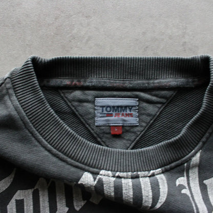 Tommy Jeans Printed Crewneck – Grey (Man-L)