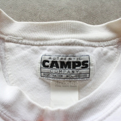 Camps Fisher Boy Printed Crewneck – White/Green/Red (Man-L)