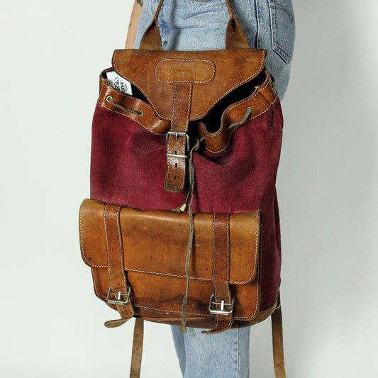 Vintage Lederrucksack