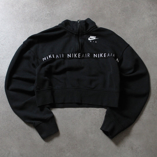 Nike 1/4 Zip Crop Sweater (Woman-XS)