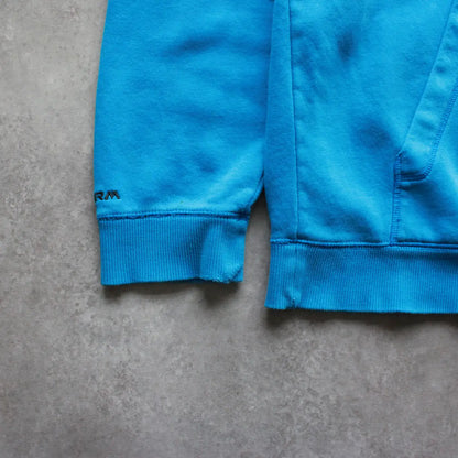 Under Armour Logo Hoodie – Blue (Man-XL)