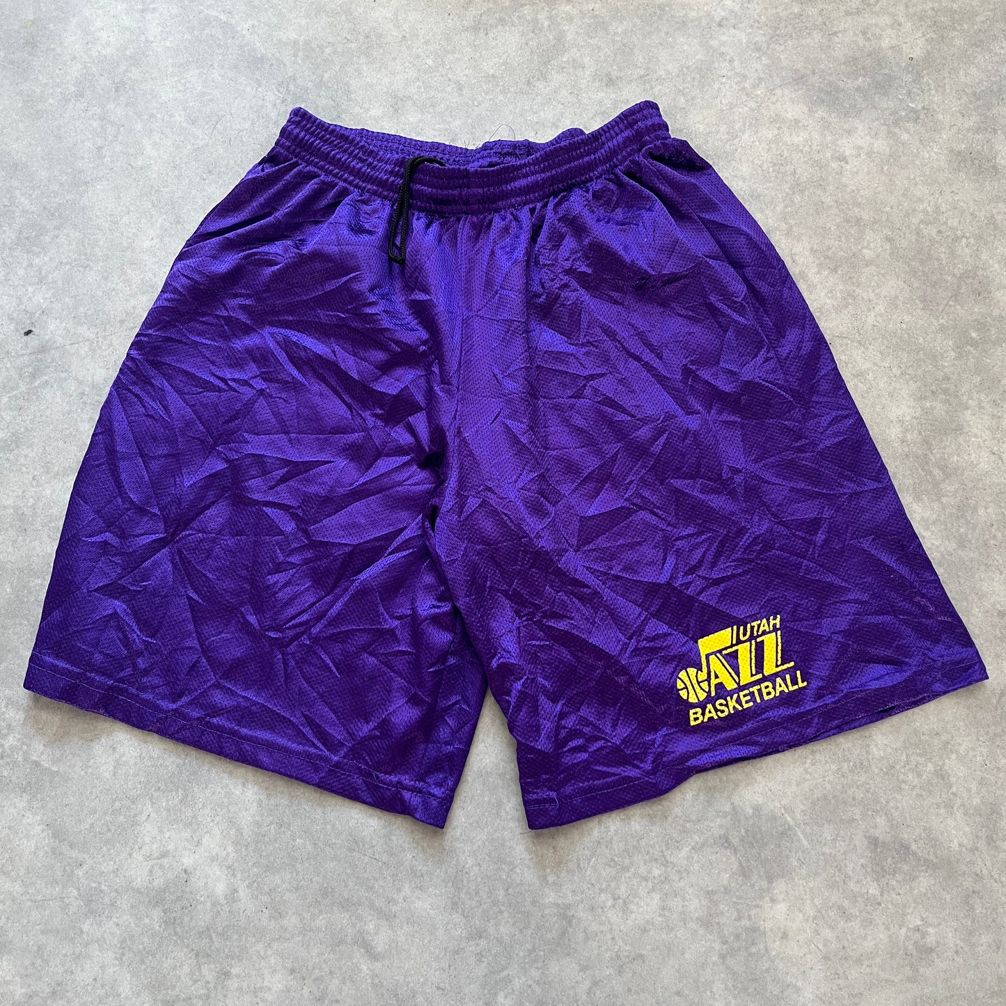 Unbranded Utah Jazz Basketball Mesh Shorts L