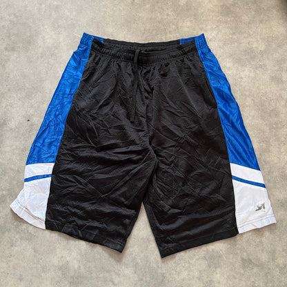 SP Active Black Blue Mesh Shorts XL