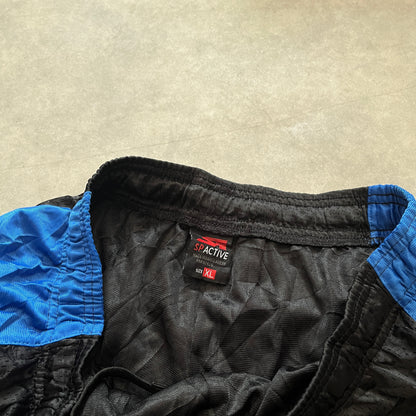 SP Active Black Blue Mesh Shorts XL