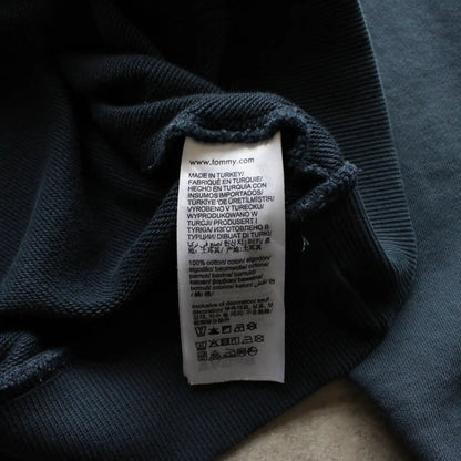 Tommy Jeans Embroidered Patch Hoodie – Navy (Man-L)