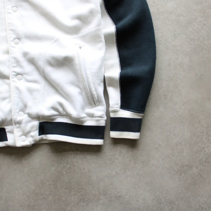 Jordan Varsity Buttoned Hoodie – White/Black (Man-L)