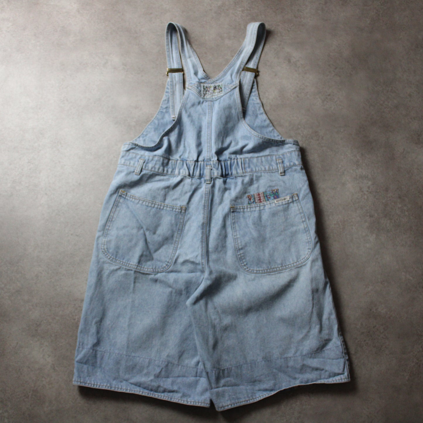 Buffoon Denim-Overall-Shorts (Herren, XL)