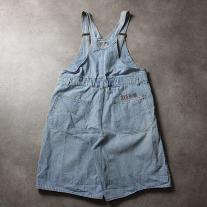 Buffoon Denim-Overall-Shorts (Herren, XL)
