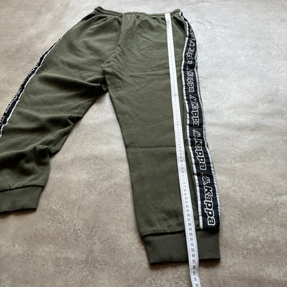 Kappa Green Tape Joggers M