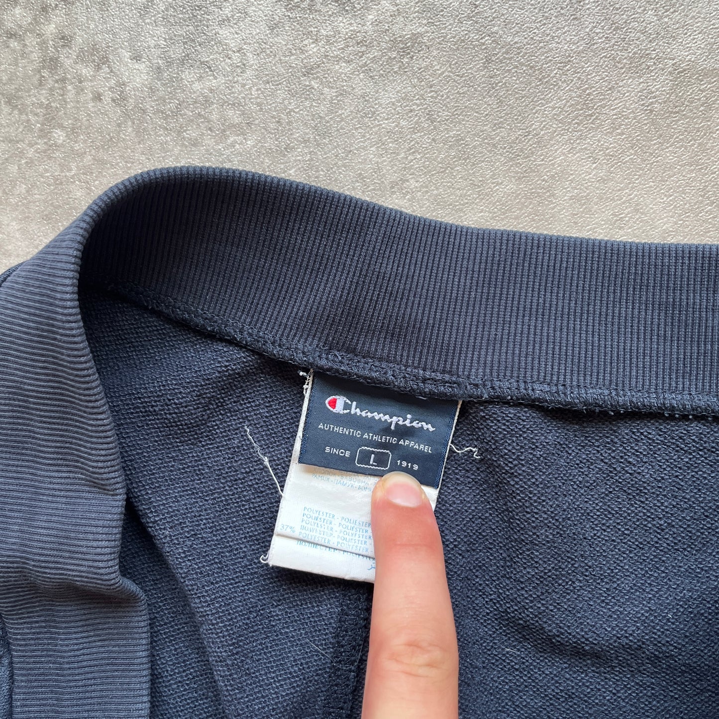 Champion Navy Sweatpants L