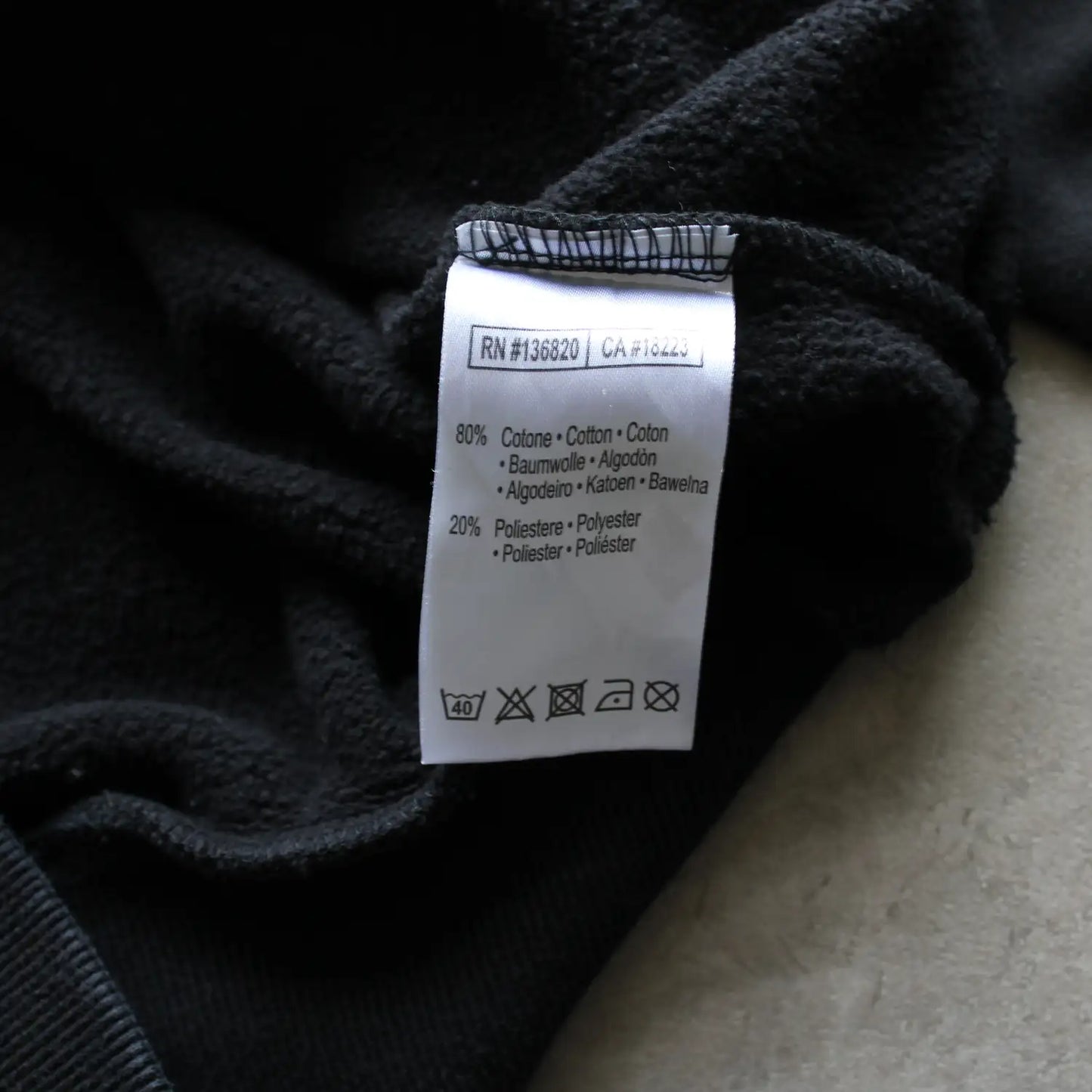 Kappa Cropped Logo Tape Hoodie – Black (Woman-M)