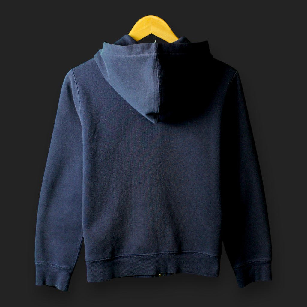 Ralph Lauren Kapuzenpullover mit durchgehendem Reißverschluss (Größe S)