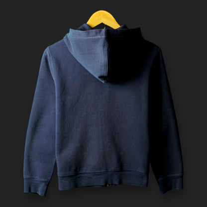 Ralph Lauren Kapuzenpullover mit durchgehendem Reißverschluss (Größe S)