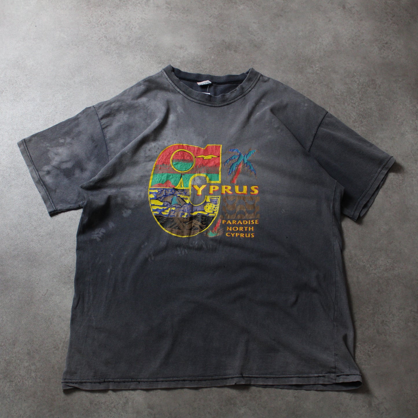 Rapid Cyprus Vintage T-Shirt (Herren-XL) [DISTRESSED]