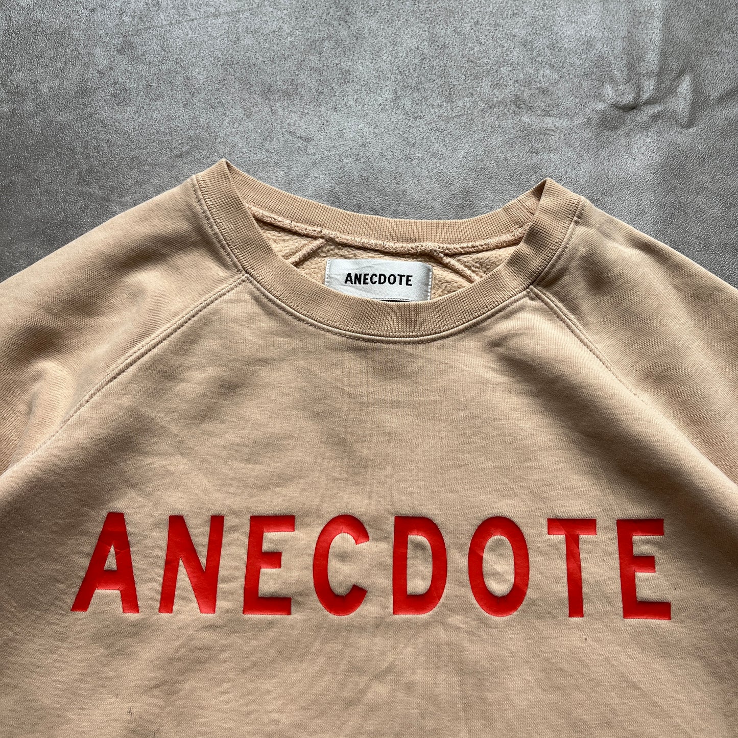 Anecdote Beige Sweatshirt S