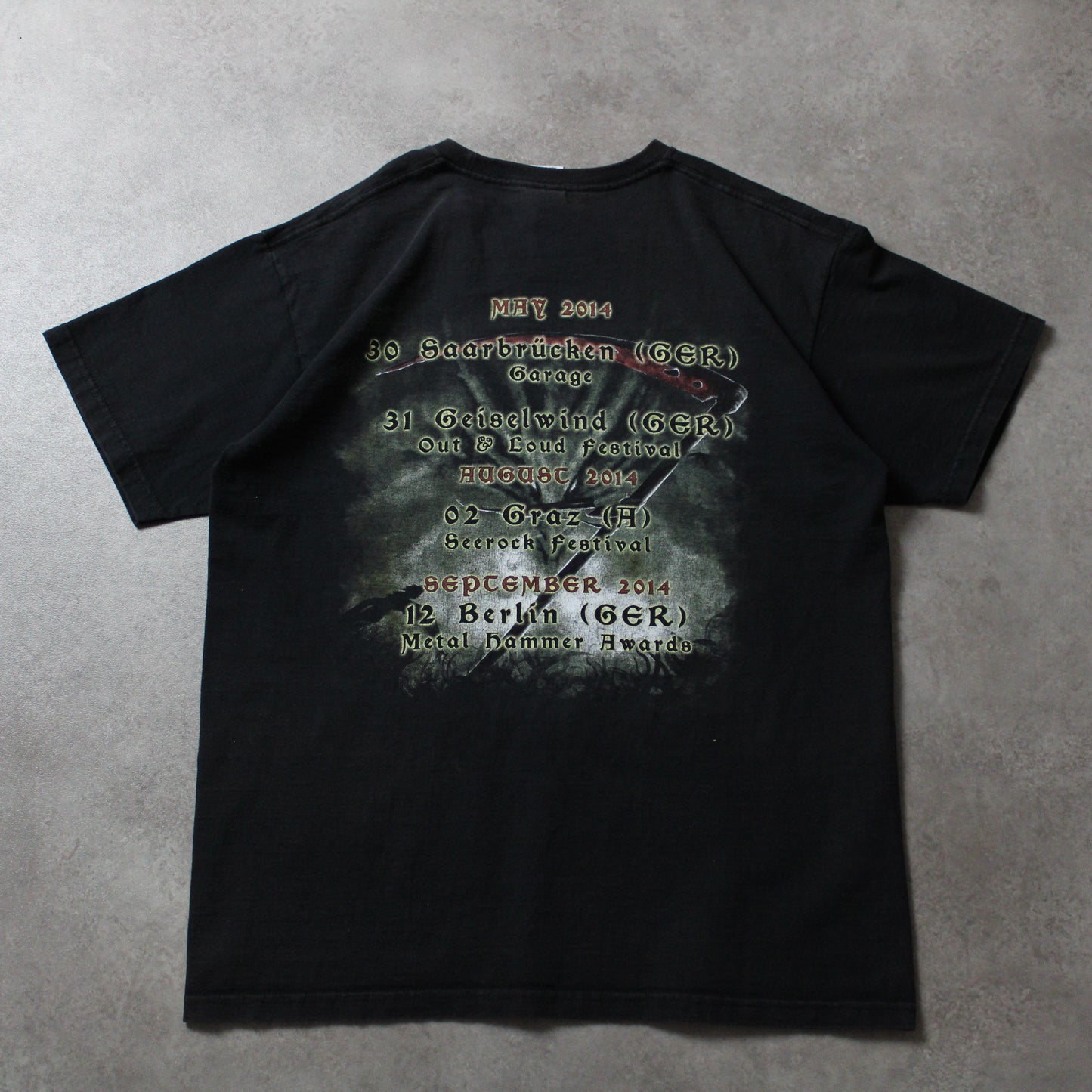 T-Shirt mit Aufdruck „Blind Guardian“ (Herren, L)