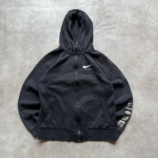 Nike Air Black Zip Hoodie Junior XL