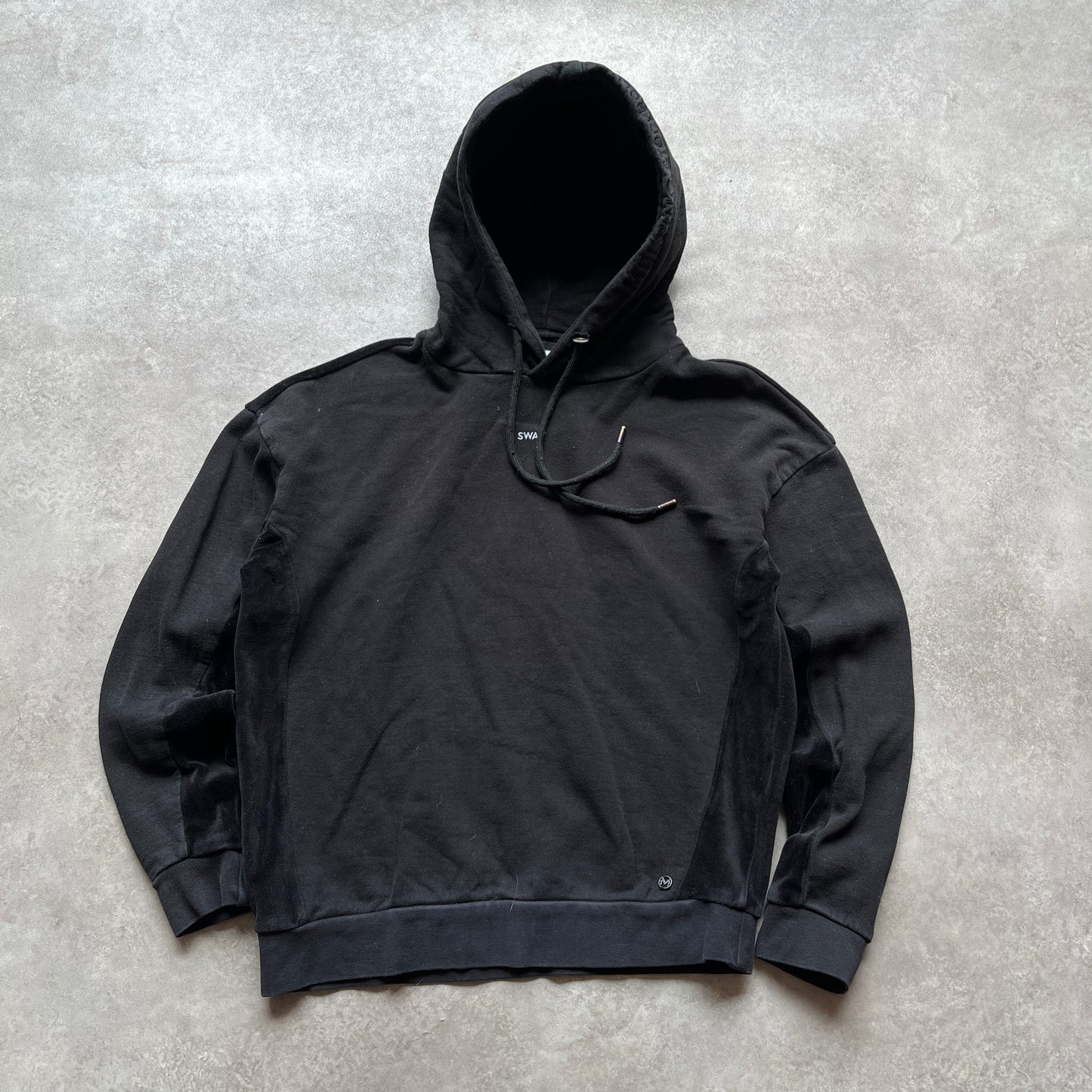 Melting Stockholm Black Hoodie XS