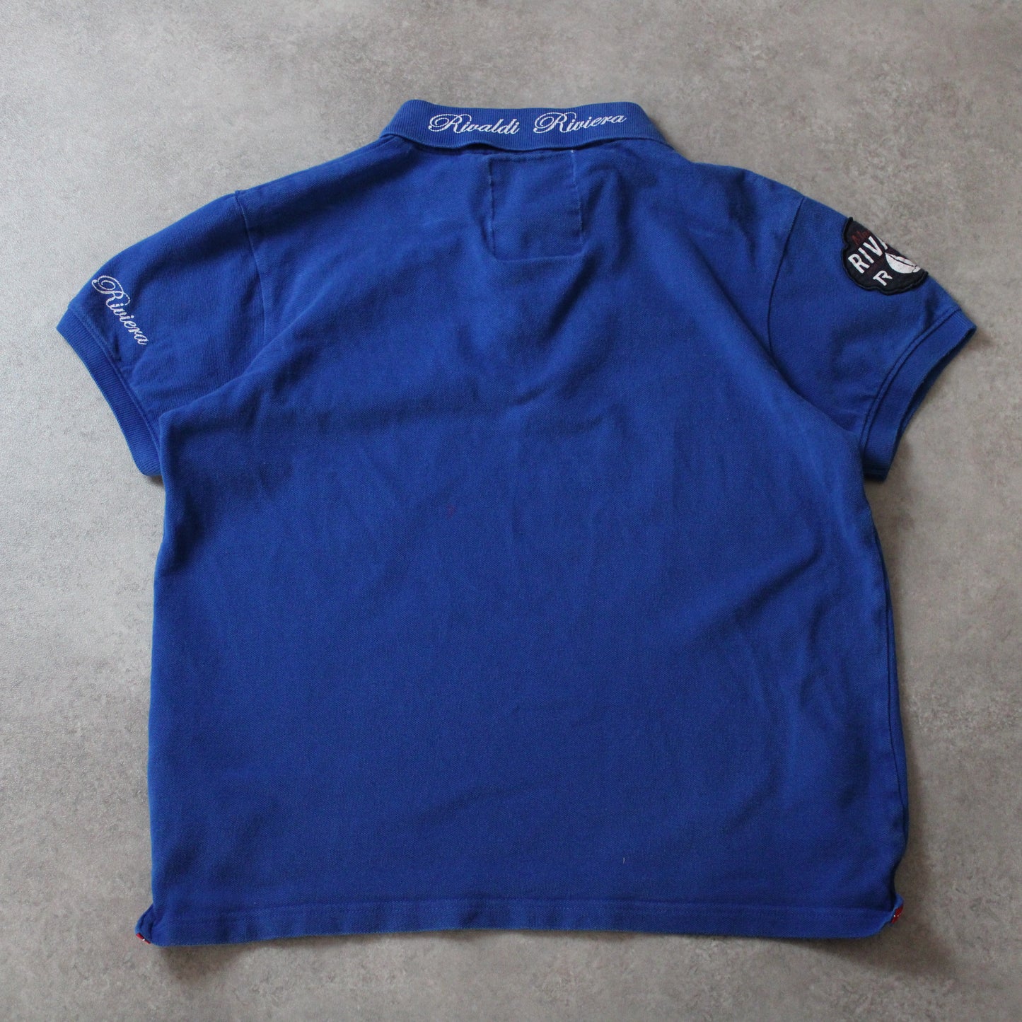 Rivaldi Poloshirt mit Aufdruck (Herren, L)