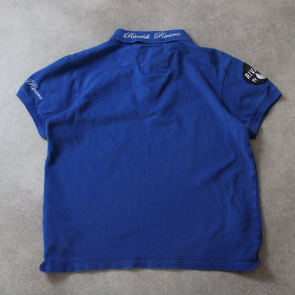 Rivaldi Poloshirt mit Aufdruck (Herren, L)