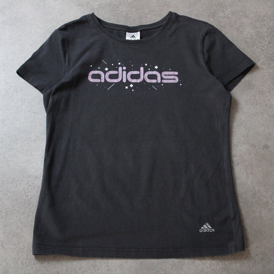 Adidas bedrucktes T-Shirt (Damen, L)