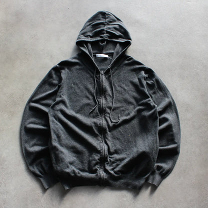 Maison Standards Paris Zip-Up Hoodie – Dark Grey (Man-L)