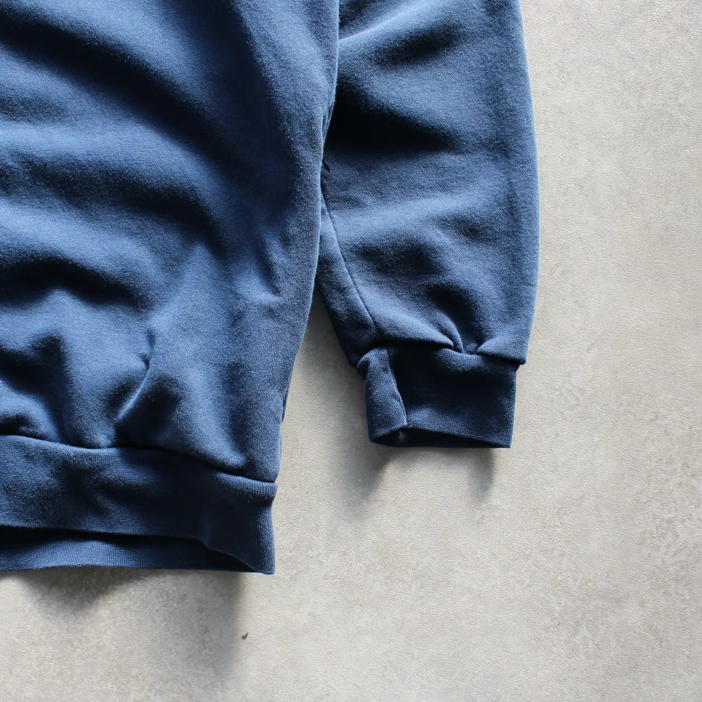 Adidas Trefoil Embroidered Zip-Up Hoodie – Navy (Man-L)