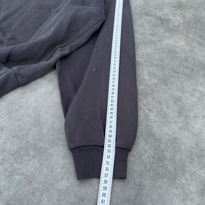 Y2K Nike Mini Swoosh Distressed Crewneck Sweatshirt L