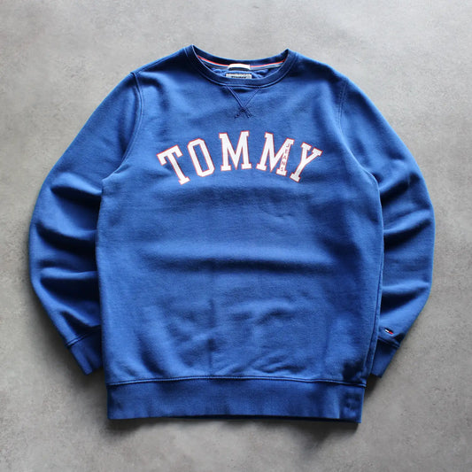 Tommy Jeans Printed Sweatshirt – Blue (Man-M)