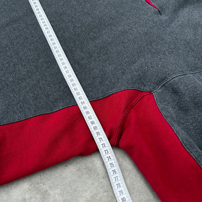 Vintage 90s Nike Quarter Zip Sweatshirt XXL Made in Singapore