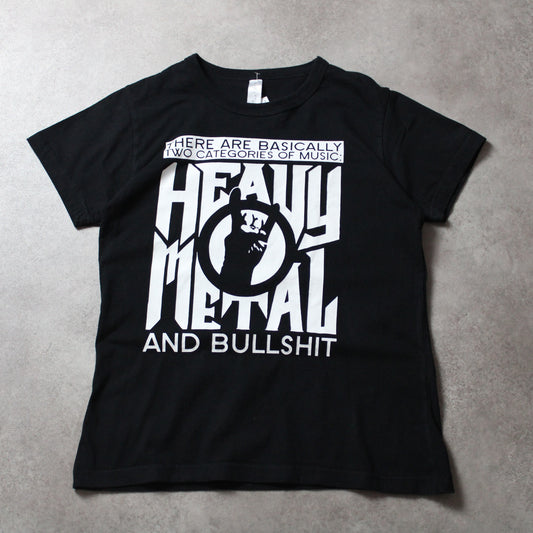 T-Shirt mit Metallaufdruck (Herren, XL)