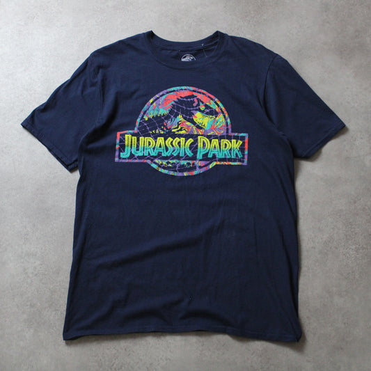 T-Shirt mit Jurassic Park-Aufdruck (Herren, M)