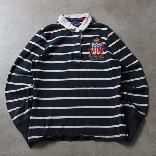 Ralph Lauren Langarm-Poloshirt (Damen-L)