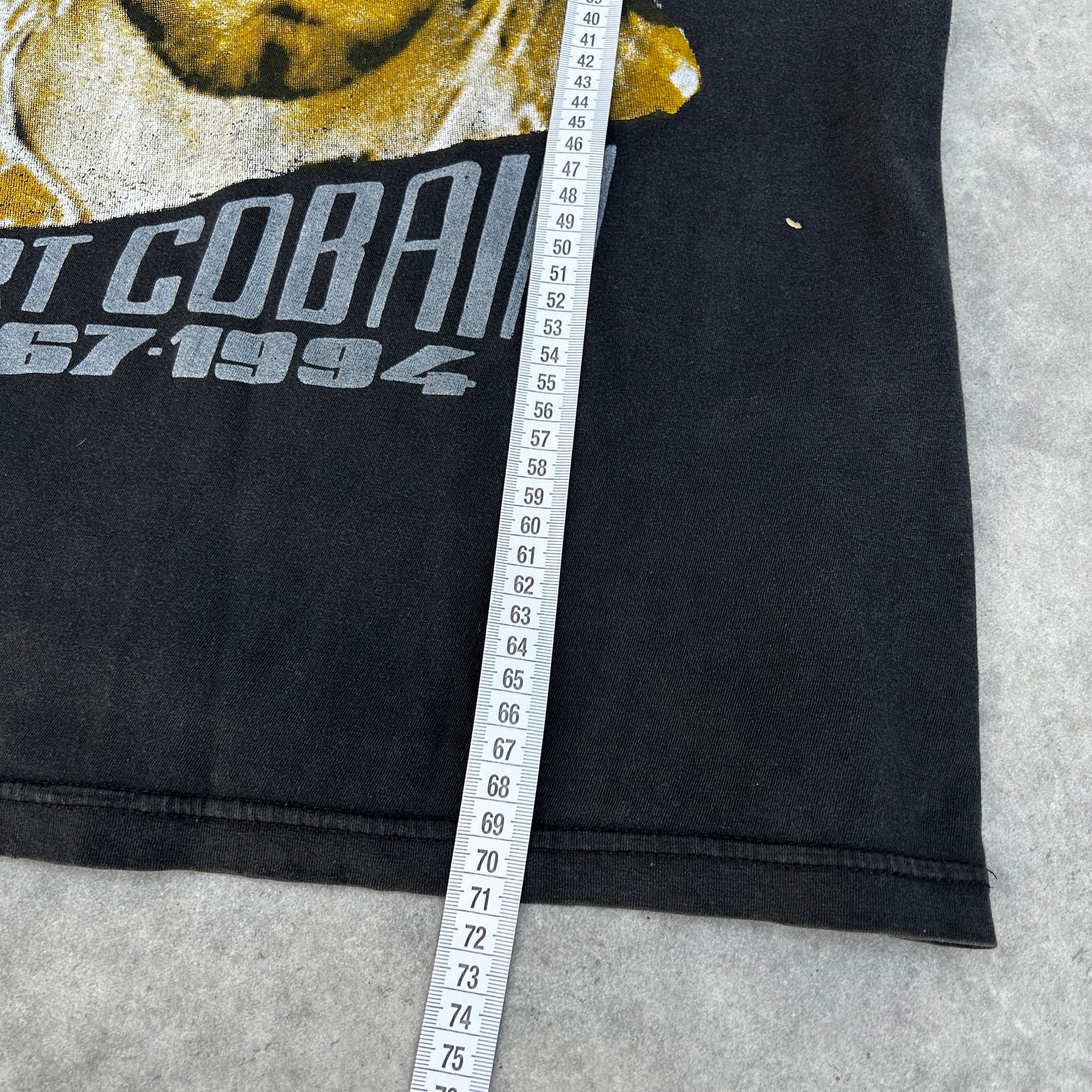 Vintage 90s Nirvana Kurt Cobain 1967-1994 Memorial T-Shirt L