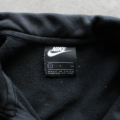 Nike Quarter-Zip Hybrid Sweatshirt – Black (Man-S)