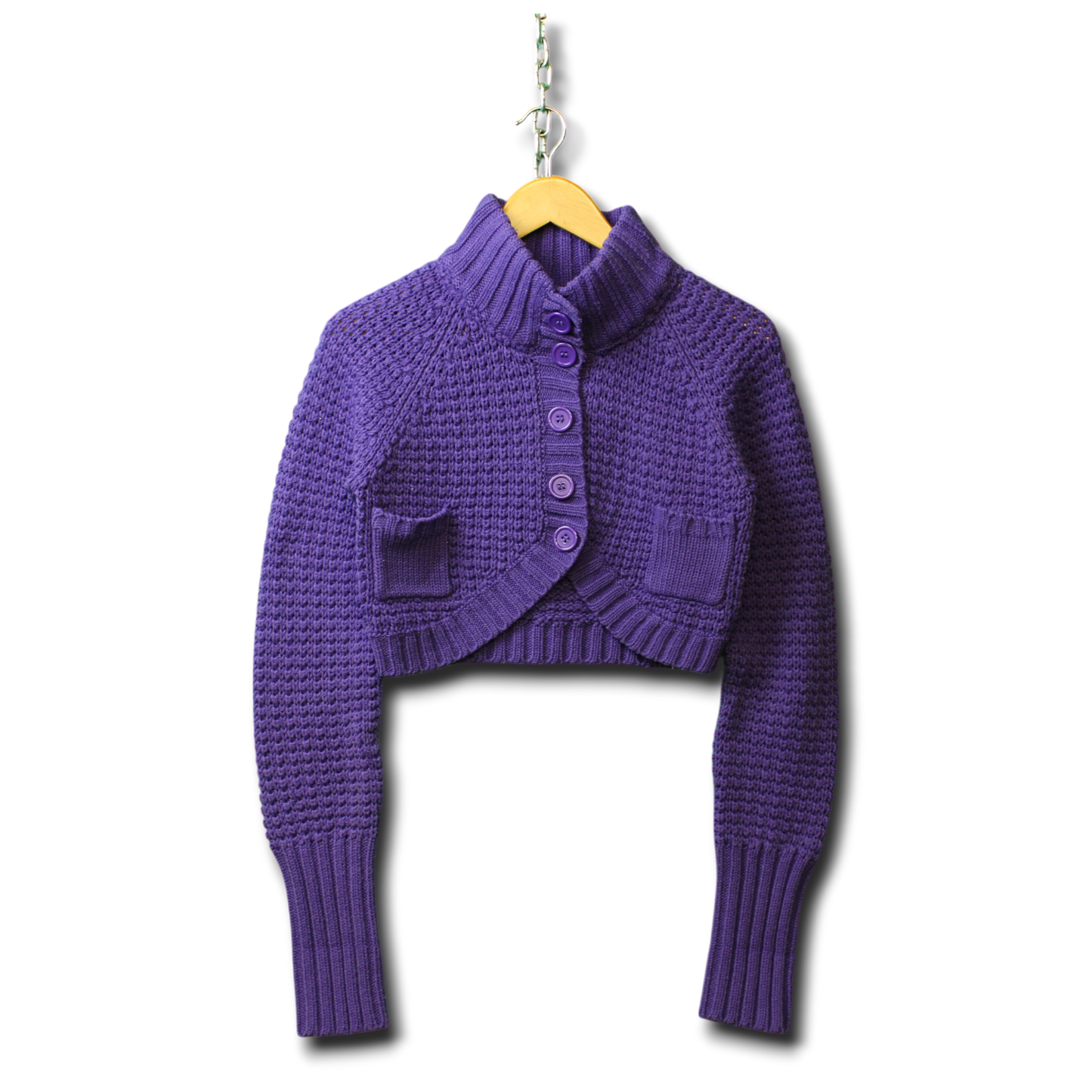 Zoi – Kurzer Strickpullover (Größe M)