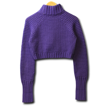 Zoi – Kurzer Strickpullover (Größe M)
