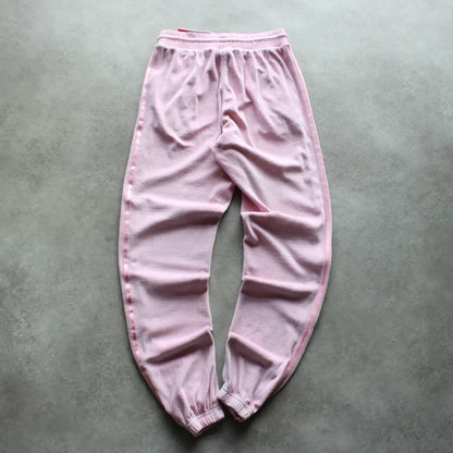 Adidas Velour Track Pants – Pink (Woman-M)
