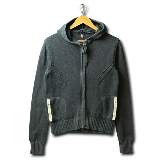Armani Jeans Kapuzenpullover mit durchgehendem Reißverschluss (Größe L) 