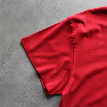 Kappa Logo V-Neck Crop Top – Red (Woman-M)