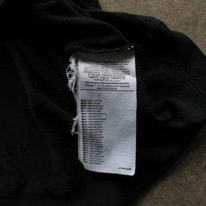Nike Printed Logo Tee – Black/White (Man-S)