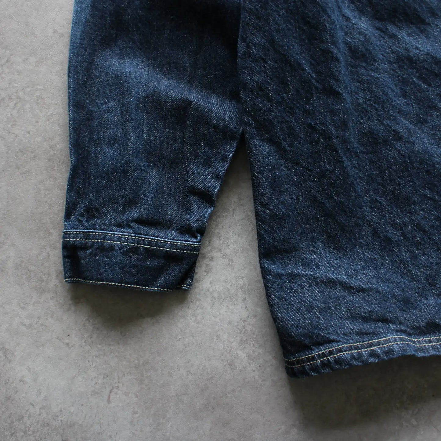 Rocawear Denim Button-Up Jacket – Dark Blue (Man-XL)