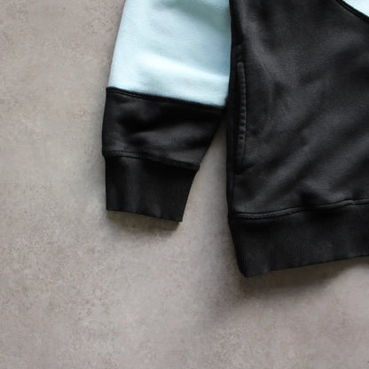 Ecko Unltd. Colorblock Sweatshirt – Black/Light Blue (Man-XXL)