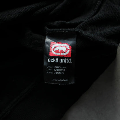 Ecko Unltd. Colorblock Sweatshirt – Black/Light Blue (Man-XXL)