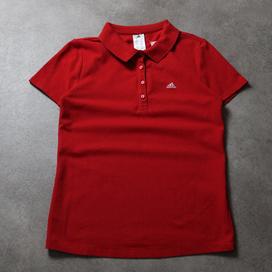 Adidas Poloshirt mit Stickerei (Damen, M)