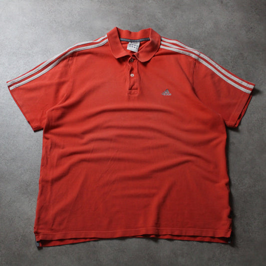 Adidas Poloshirt mit Stickerei (Herren, XL)