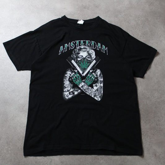 T-Shirt mit Amsterdam-Print (Herren, XL)