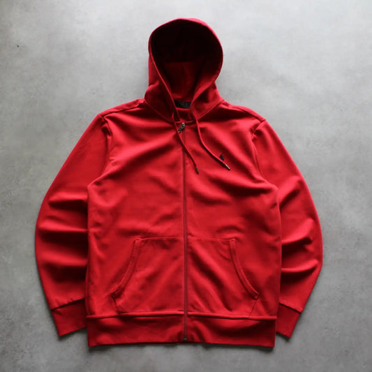 Ralph Lauren Full-Zip Hoodie – Red (Man-M)
