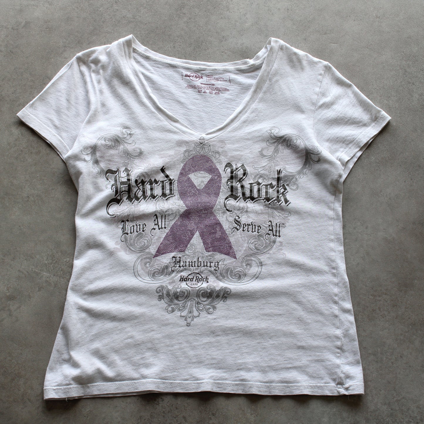 Hard Rock Cafe Hamburg T-Shirt (Damen-S)