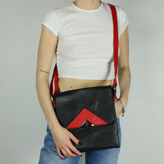 Vintage Leder Umhängetasche